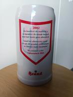 Bierpul Brand Bier, Jaarpul 2002 o.a invoering EURO, Ophalen of Verzenden, Zo goed als nieuw, Pul(len), Brand