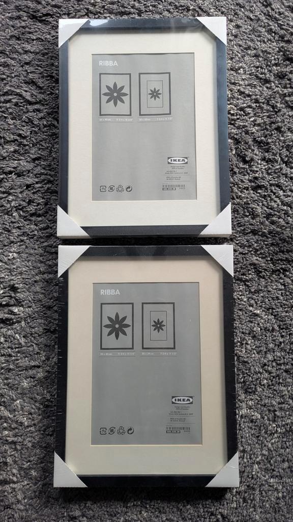 Nieuwe Ribba IKEA fotolijstjes 30x40 cm, Huis en Inrichting, Woonaccessoires | Lijsten, Nieuw, Minder dan 50 cm, Minder dan 50 cm