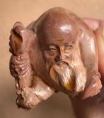 Kleine netsuke van oude man, vintage, Antiek en Kunst, Kunst | Niet-Westerse kunst, Ophalen of Verzenden
