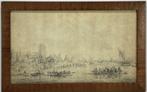 234. Ets – gezicht op Dordrecht, eerste helft 20e eeuw
