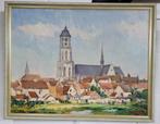 Joseph TILLEUX, stadsgezicht in Lier, Antiek en Kunst, Kunst | Schilderijen | Klassiek, Ophalen of Verzenden