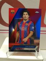 Suarez - Barcelona - Topps Chrome Team Set, Ophalen of Verzenden, Zo goed als nieuw, Poster, Plaatje of Sticker, Buitenlandse clubs