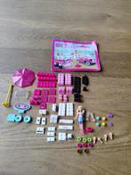 Barbie Mega Bloks ijskraam 80212 (M120), Kinderen en Baby's, Speelgoed | Bouwstenen, Megabloks, Gebruikt, Ophalen of Verzenden