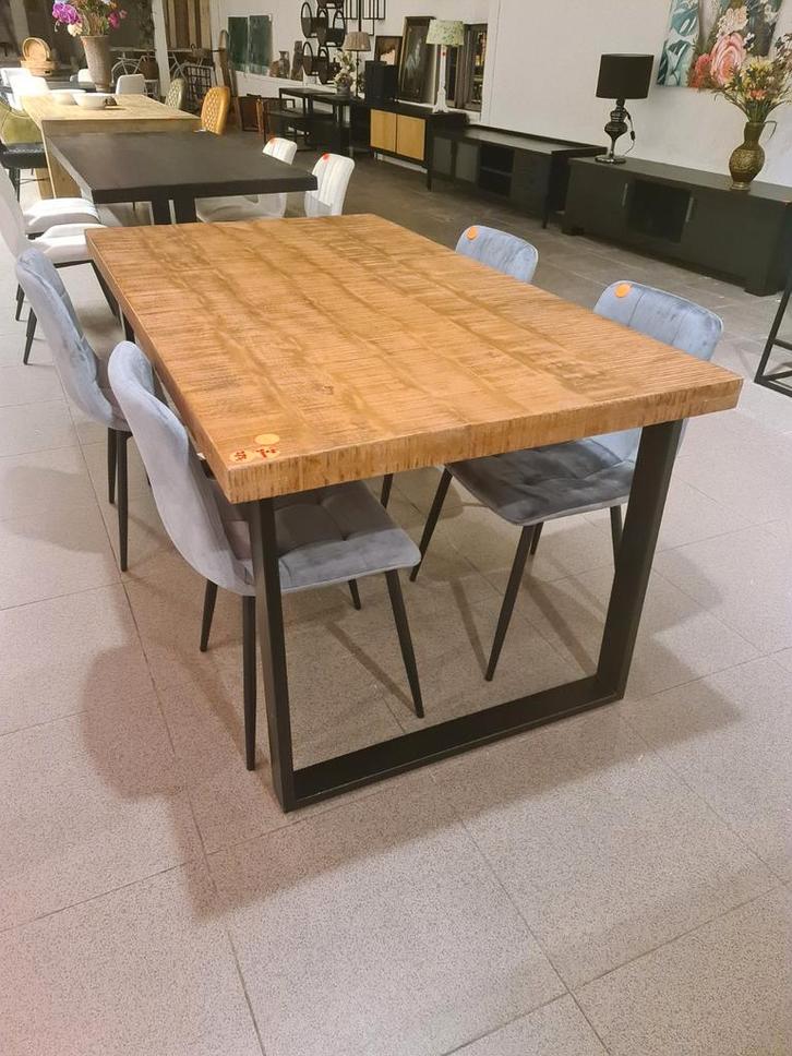 Nieuwe icathcers cod salontafel 160x90x6cm mangohout €275, Huis en Inrichting, Woonaccessoires | Overige, Nieuw, Ophalen