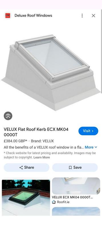 Velux ECX MK04 0000T dakoprand plat dak.

Zonder raam. beschikbaar voor biedingen