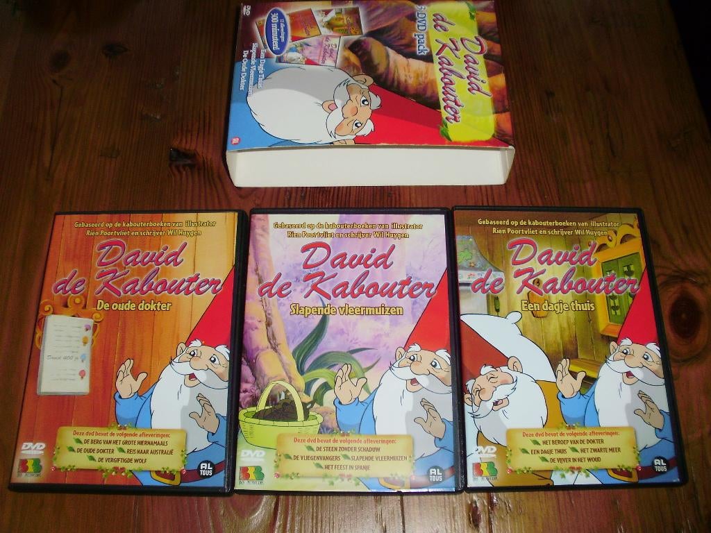 David de Kabouter / DVD/ serie / BOX, Cd's en Dvd's, Alle leeftijden, Ophalen of Verzenden, Gebruikt, Europees