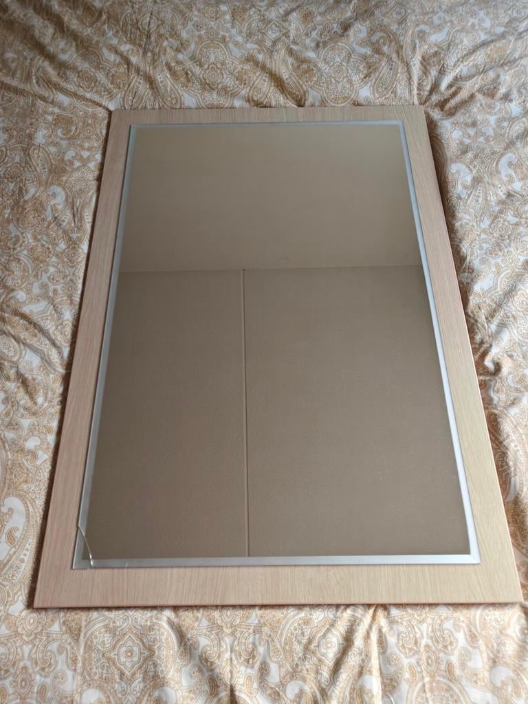 Mooie spiegel 70x100 cm - kleine beschadiging, Ophalen, Gebruikt, Minder dan 100 cm, Rechthoekig