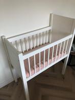 Witte wieg inclusief aerodynamisch matras 60x80 cm, Ophalen, Gebruikt, Wieg