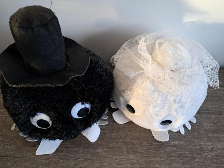 Knuffels – Bruidspaar Wuppies ️, Kinderen en Baby's, Speelgoed | Knuffels en Pluche, Zo goed als nieuw, Overige typen, Ophalen of Verzenden