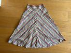Mooie vintage rok gestreept jaren ‘70, Overige kleuren, Ophalen of Verzenden, Zo goed als nieuw, Knielengte
