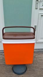 Oranje vintage Curver koelbox VW T1T2T3 Volkswagen, Ophalen of Verzenden, Gebruikt, Koelbox, Koelelement