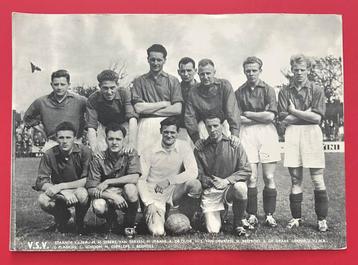 V.S.V. Velzen - 1956 - Elftalkaart - Monty beschikbaar voor biedingen