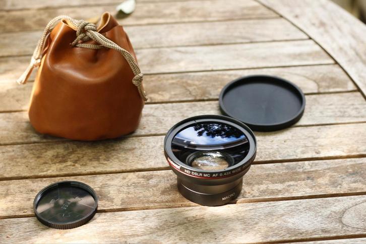 Neewer groothoekadapter+ macrodapter voor 55mm lenzen, Audio, Tv en Foto, Fotografie | Filters, Refurbished, Overige typen, 50 tot 60 mm