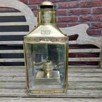 originele koperen scheepslantaarn van SS. Queen Elisabeth, Ophalen, Gebruikt, Motorboot of Zeilboot, Kaart, Foto of Prent