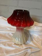 Paddenstoel theelichthouder kandelaar waxinehouder, Ophalen of Verzenden, Zo goed als nieuw, Rood, Kandelaar
