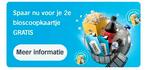 Gezocht gratis bioscoop zegels ah, Albert Heijn, Verzenden