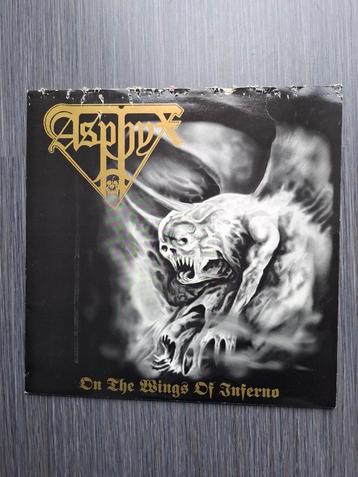LP Asphyx - On The Wings Of Inferno (original press) beschikbaar voor biedingen