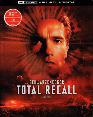 Total Recall - 4K + Blu-ray - 30th anniv - 3 disc - lees beschikbaar voor biedingen