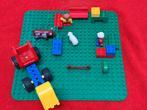 Duplo speelgoed - hijskraan, koe, schaap en mannetjes, Ophalen of Verzenden, Gebruikt, Losse stenen, Duplo