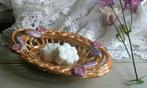 Brocant - shabby chic - schaaltje - parelmoer-glans, Antiek en Kunst, Ophalen of Verzenden