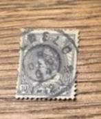 Groot rond stempel Zweeloo op zegel nr.62, Ophalen of Verzenden, T/m 1940, Gestempeld