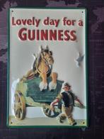 GUINNESS BEER - 197 -  A T T E N T I E ! LEZEN !, Verzamelen, Biermerken, Ophalen, Nieuw, Reclamebord, Plaat of Schild, Overige merken