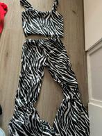 Carnavalskleding verkleedpak zebra hippie 152, Ophalen of Verzenden