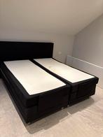 Elektrisch verstelbaar 2-persoons bed, Ophalen, Tweepersoons, 180 cm, Stof