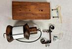 Alessio Wandlamp lantaarn brons op plank Vintage industrieel, Glas, Nieuw, Ophalen of Verzenden, A