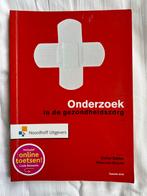 Onderzoek in de gezondheidszorg, Ophalen of Verzenden, Gamma, Zo goed als nieuw, HBO