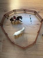 Schleich Paardenset met Hindernissen, Ophalen of Verzenden, Gebruikt