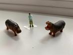 Nijlpaarden voor bij de trein of diorama 2 stuks HO 1:87, Hobby en Vrije tijd, Modeltreinen | H0, Nieuw, Overige merken, Gelijkstroom of Wisselstroom