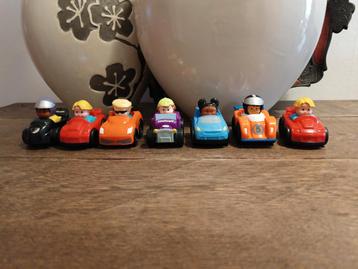 Little People Raceauto's - 7 stuks beschikbaar voor biedingen