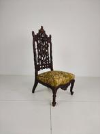 Prachtige 19e-eeuwse Black Forest STOEL, Ophalen