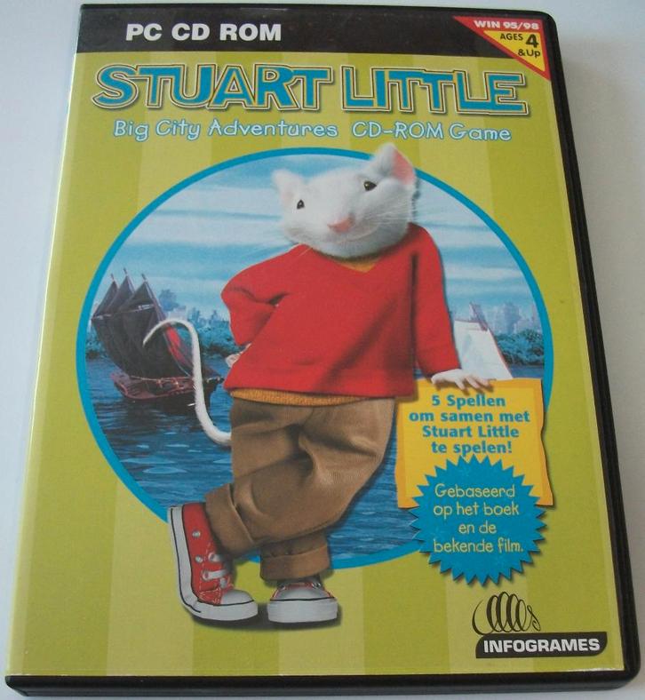 PC Game *** STUART LITTLE ***, Spelcomputers en Games, Games | Pc, Zo goed als nieuw, Avontuur en Actie, 1 speler, Vanaf 3 jaar