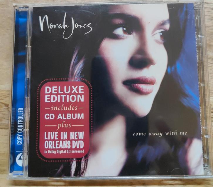 Norah Jones - Come Away With Me (Deluxe Edition) CD+DVD, Cd's en Dvd's, Cd's | Jazz en Blues, Gebruikt, Jazz, 1980 tot heden, Ophalen of Verzenden