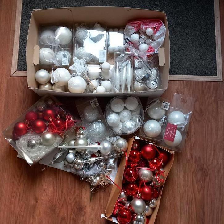 Partij diverse kerst spullen in 1 koop. Zie foto's., Diversen, Kerst, Ophalen