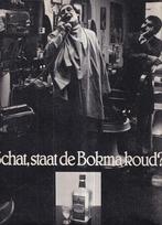 Retro reclame 1973 Bokma staat koud, bij de kapper, Ophalen of Verzenden