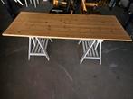 IKEA schragen tafel hoogte verstelbaar, Ophalen, Gebruikt, ., 170 cm of meer