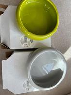 Twee nieuwe keramiek voerbakjes, Ophalen of Verzenden, Nieuw