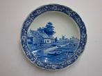 antiek wandbord delfsblauw handgeschilderd boederij, Antiek en Kunst, Antiek | Wandborden en Tegels, Ophalen of Verzenden
