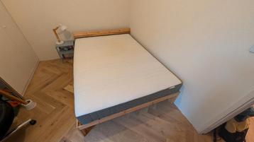 IKEA Bed and mattress 140x200 - afbeelding 4