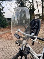 Yepp mini fietsstoel met windscherm en twee stuuradapters, Yepp, Voorzitje, Ophalen of Verzenden, 9 t/m 36 kg