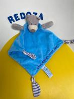 3581 Funnies knuffellap lap hond blauw God zorgt voor jou, Ophalen of Verzenden, Zo goed als nieuw, Hond