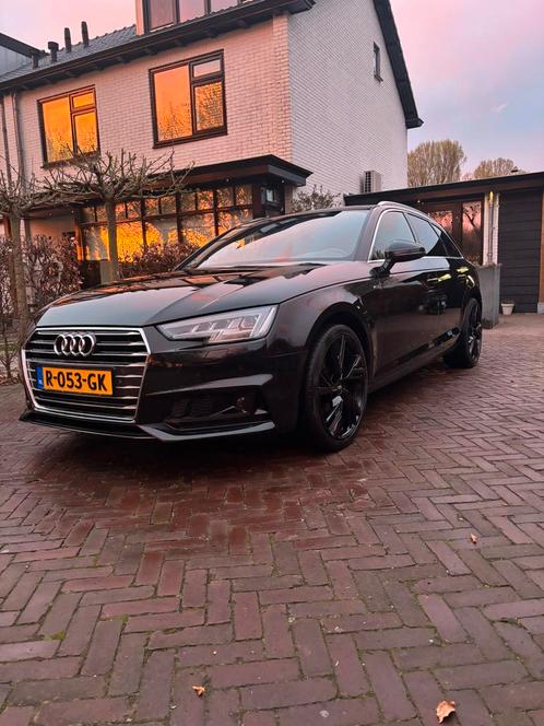 Audi A4 Avant 3.0 TDI 218pk S Tronic 2016 Zwart, Auto's, Audi, Particulier, A4, ABS, Adaptieve lichten, Airbags, Airconditioning