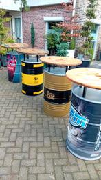 Statafel van olievat, Ophalen of Verzenden