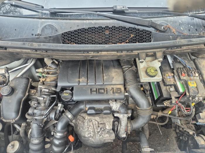 Motor van een Citroen Berlingo, Auto-onderdelen, Motor en Toebehoren, Citroën, Gebruikt, 3 maanden garantie
