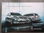 Mercedes C Klasse Edition C Brochure, Ophalen of Verzenden, Zo goed als nieuw, Mercedes