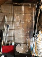 Plastic vitrinekast. Kan ronddraaien met licht, Huis en Inrichting, Kasten | Vitrinekasten, Ophalen, Zo goed als nieuw, 25 tot 50 cm