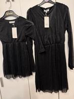 Moeder dochter setje, Ophalen of Verzenden, Nieuw, Zwart, Jurk